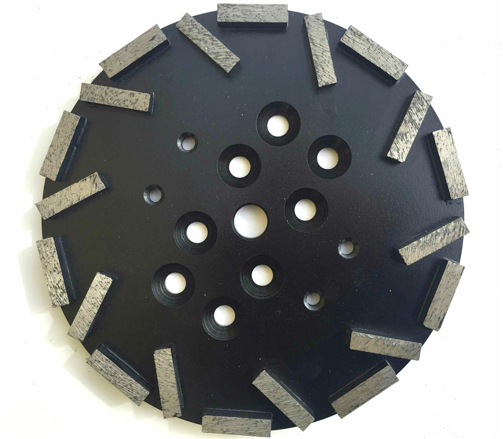 10" 20 Segment Diamond Grinding Disc, Various Grits Gallery Image