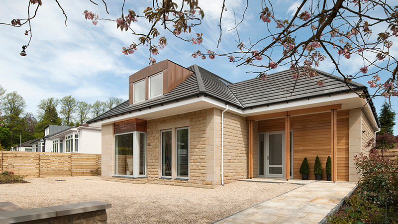 A private dwelling built using Cumbrian Stone's Longridge sandstone Gallery Image