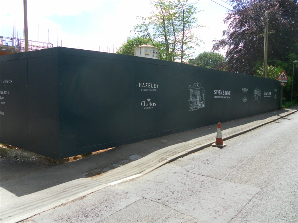 Construction hoarding graphics for development and building companies Gallery Image