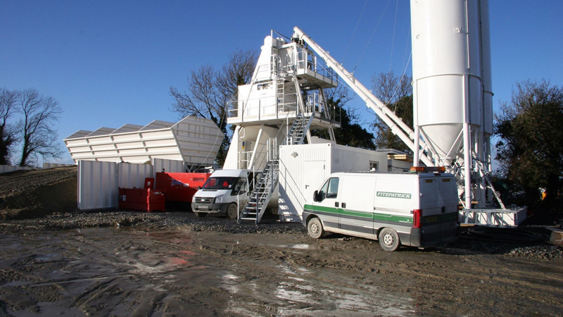 BES - Mobile Concrete Plant Installation Gallery Image