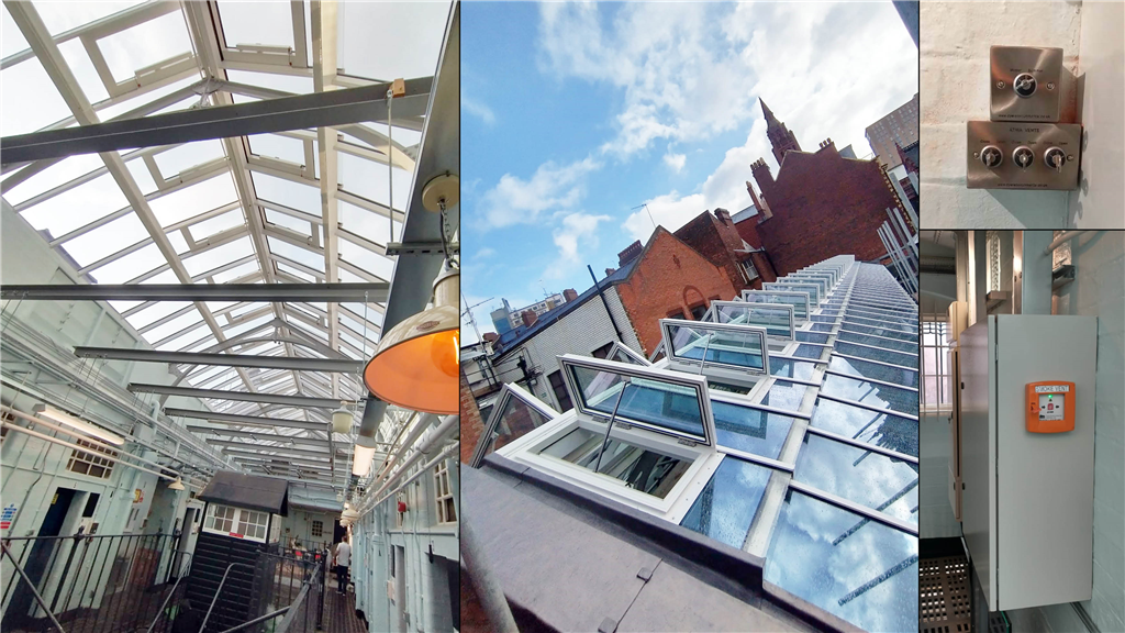 West Midlands Police Museum - Natural and Smoke Ventilation Systems Gallery Image