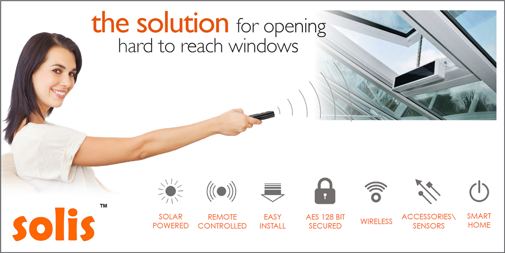 Solis - Our solar powered window opener Gallery Image