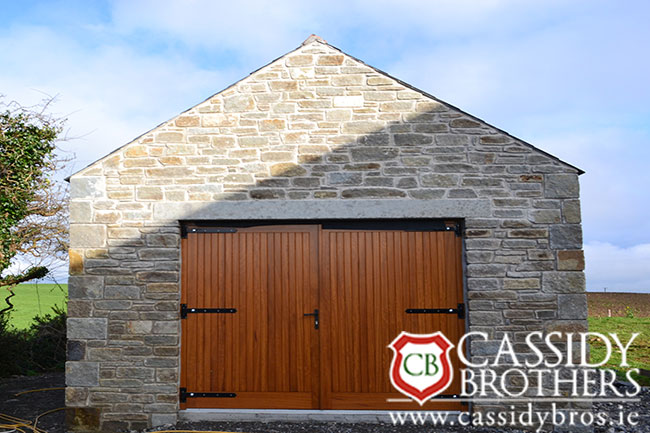 Irish Blue Brown Quartz Building Stone - Rustic Build Gallery Image