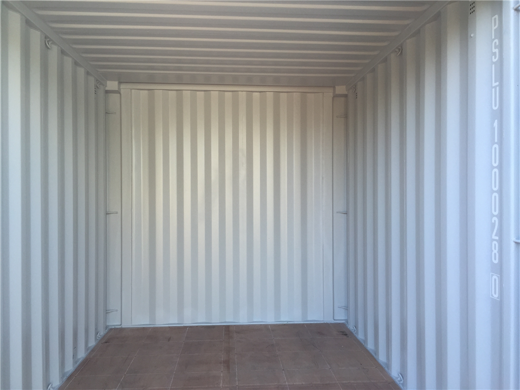 Interior of new shipping container. Gallery Image