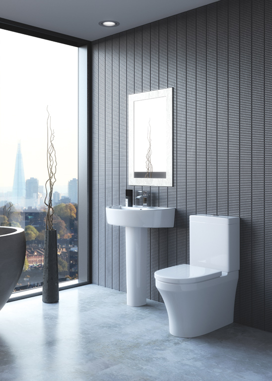 Kia Toilet & Basin With Pedestal Gallery Image