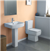 Atone Toilet & Basin With Pedestal  Gallery Thumbnail