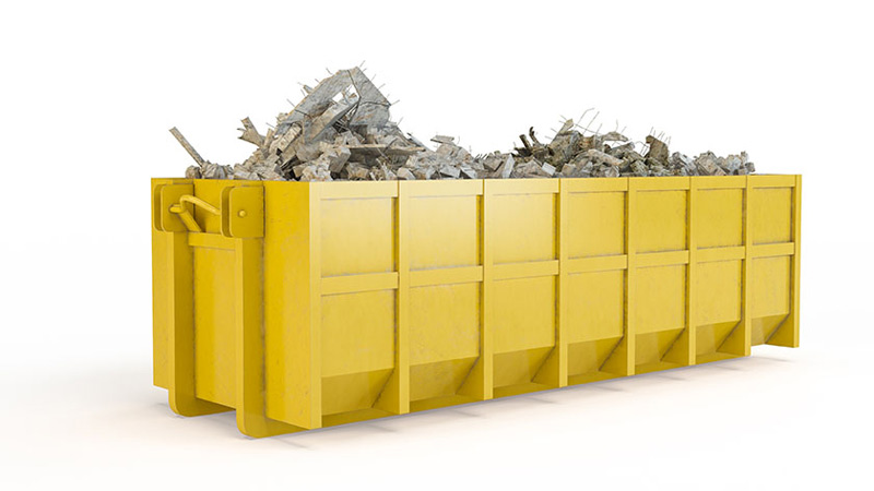 Large roll-on roll-off skip hire Gallery Image