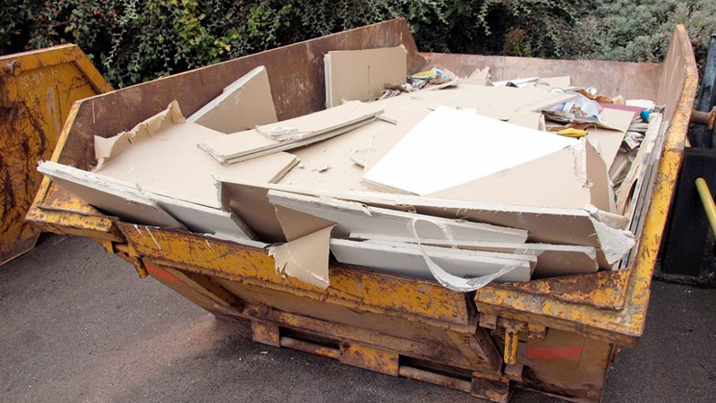 Skip hire for plasterboard waste Gallery Image