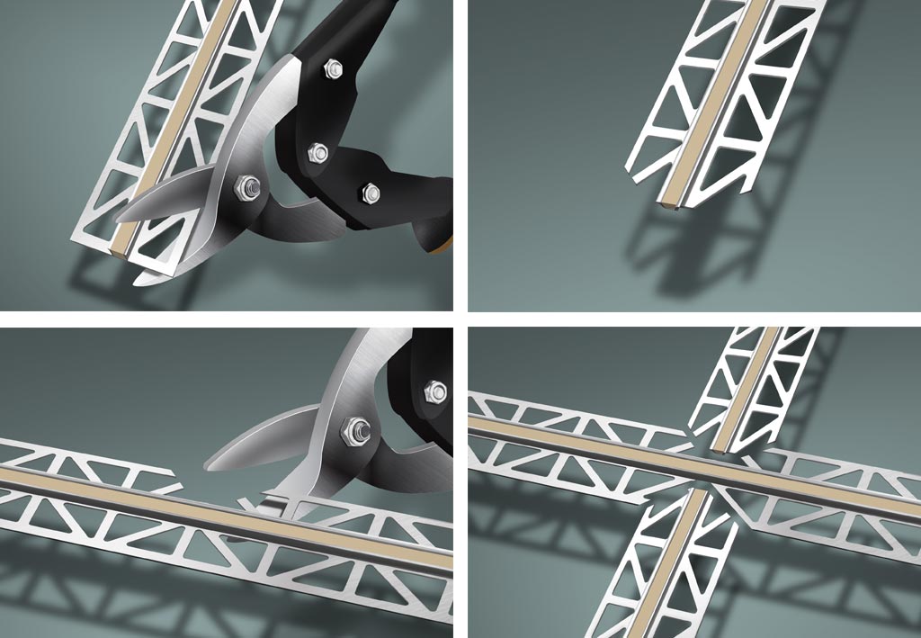 The old, slow way for preparing crossing movement joints. Try our new Cross Joints for a much more cost effective and time saving option. Gallery Image