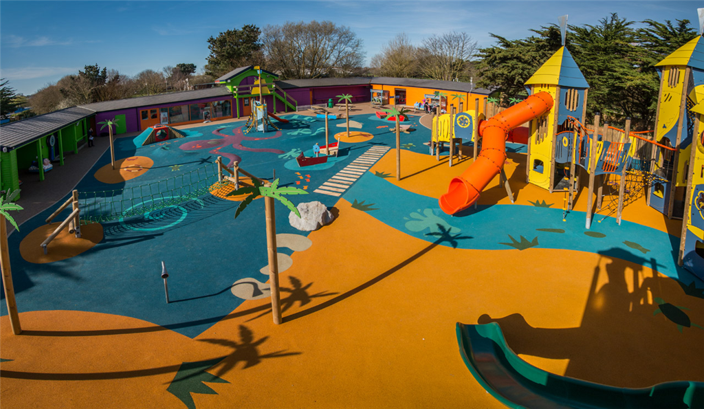 Wet Pour Surfacing At Weymouth Sea Life Centre Gallery Image