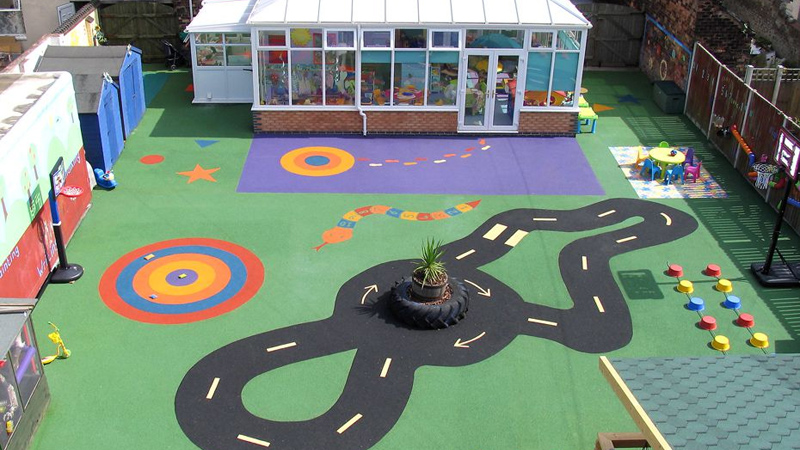 Colourful Safety Surfacing Gallery Image