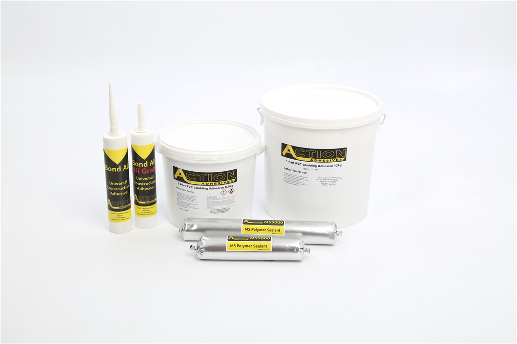 Action Adhesives PVC Cladding range Gallery Image