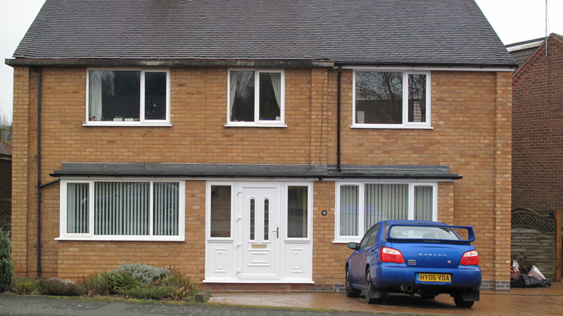 Two storey side extension - playroom, utility and master bedroom with ensuite. Gallery Image