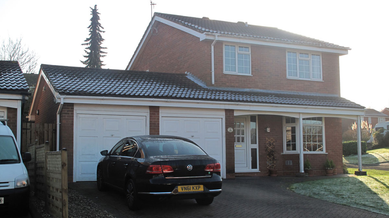 Before garage conversion Gallery Image