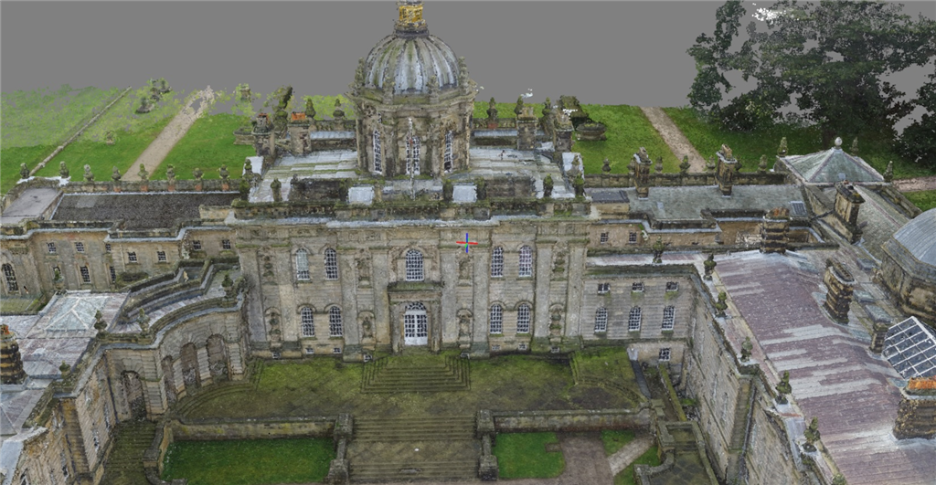 Castle Howard, York - Point Cloud from Drone Gallery Image