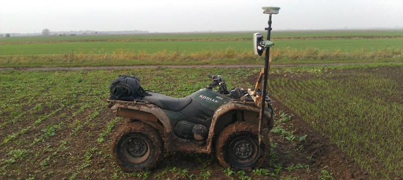 GPS topographical survey using quad bike Gallery Image