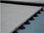ASP adjustable pedestals with paving slabs Gallery Thumbnail