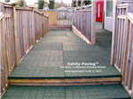 anti slip outdoor - safety paving - primary school - green Gallery Thumbnail