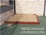rubber kerb - rubber matting systems - used to build sand box Gallery Thumbnail