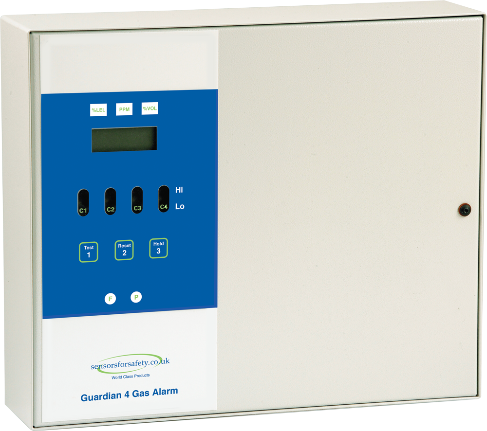 S4S Guardian® 4 Four channel gas detection system for all gases. Can accept mA or mV type gas sensors. Gallery Image