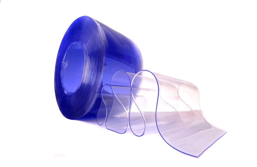 Clear PVC strip roll Gallery Image