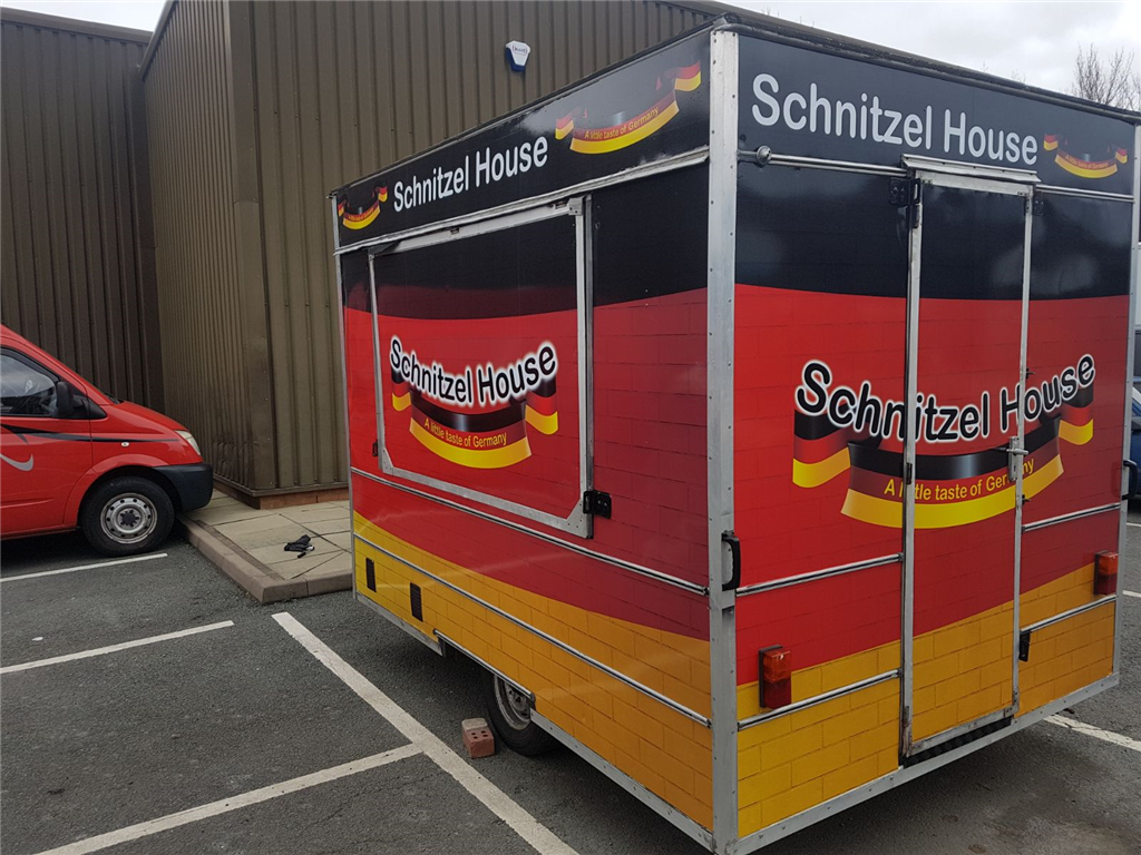 Full wrap done for a local catering van. Gallery Image