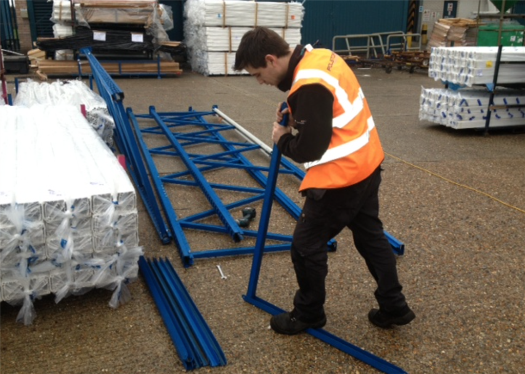 Upright replacements and pallet racking repairs Gallery Image