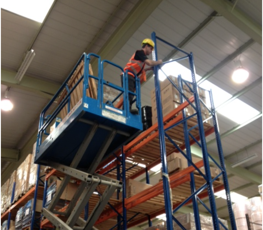 Racking repairs undertaken by experienced pallet racking personnel Gallery Image