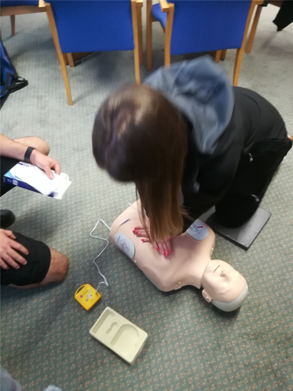 Level 3 Award in Emergency First Aid at Work training in Cardiff, South Wales.  A range of First Aid qualifications are on offer. Gallery Image