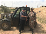 A Jordan Soldier successfully passes the Rough Terrain Telescopic Handler course. Gallery Thumbnail