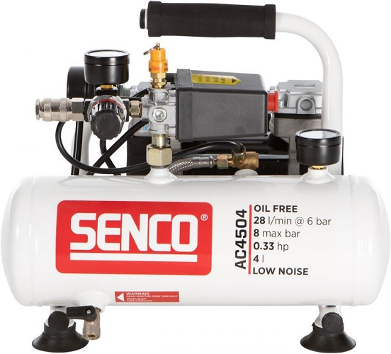 Senco AC4504 Low Noise Compressor - The ideal oilless low noise compressor for all your interior jobs. Gallery Image