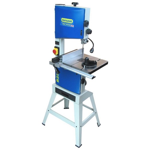Charnwood B250 Bandsaw - Premium 10" Woodworking Bandsaw with Stand and Worklight. - A compact floorstanding woodworking bandsaw with a massive cutting capacity, for a machine of this size and price. Gallery Image