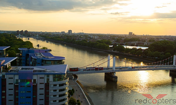 Nice view of the Thames, a POV shot for our client at Battersea Power Station Gallery Image
