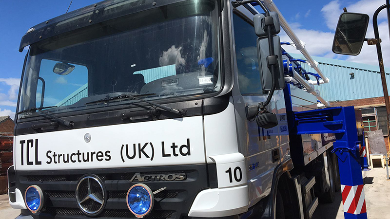 36 meter Concrete Pump Truck with Operator available for hire in and around the Midlands area. Gallery Image