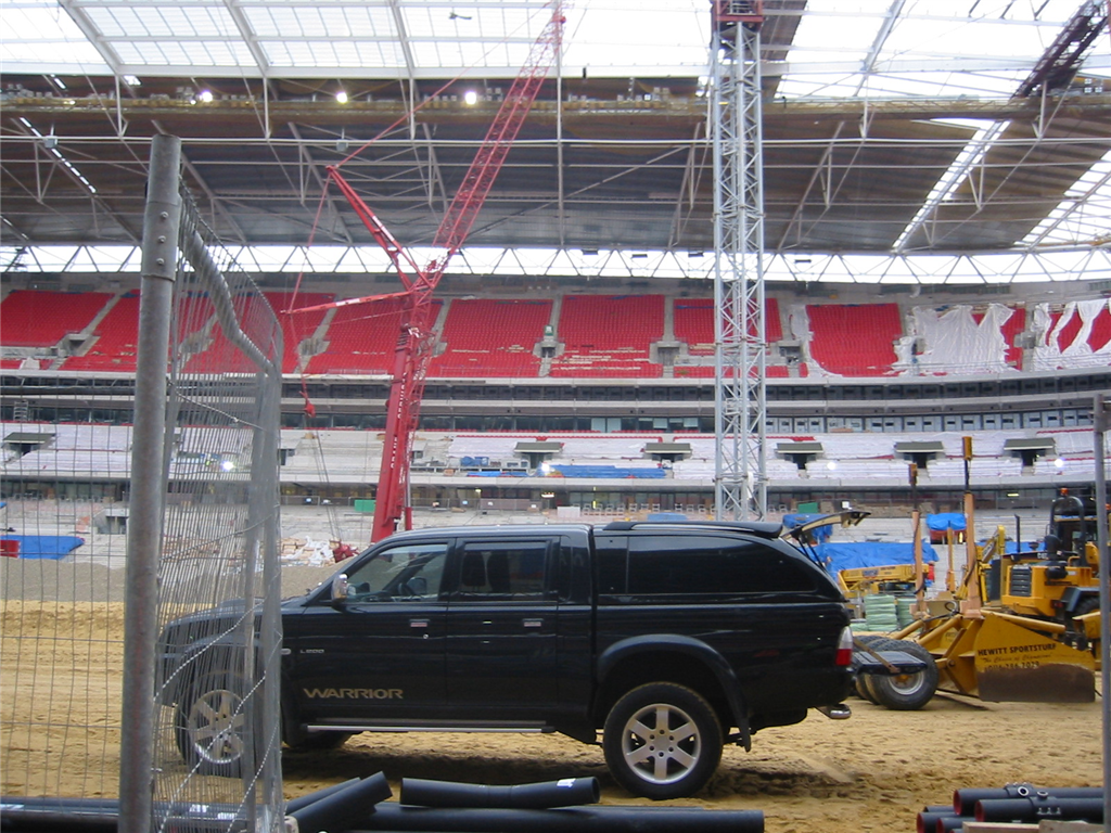 On Site at Wembley Stadium Gallery Image