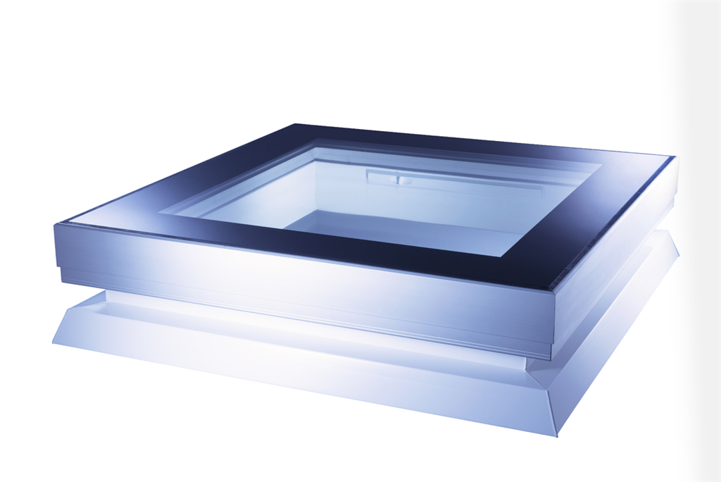 Aluminium flat glazed roof light Gallery Image