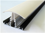 Snapfix rafter supported glazing bar for polycarbonate Gallery Thumbnail