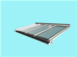 Self supporting glazing bars for 16,25 or 25mm polycarbonate Gallery Thumbnail