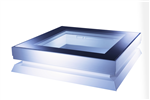 Aluminium flat glazed roof light Gallery Thumbnail