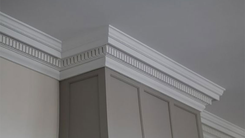 Cornice profiles, ceiling roses and more are available to order. Gallery Image