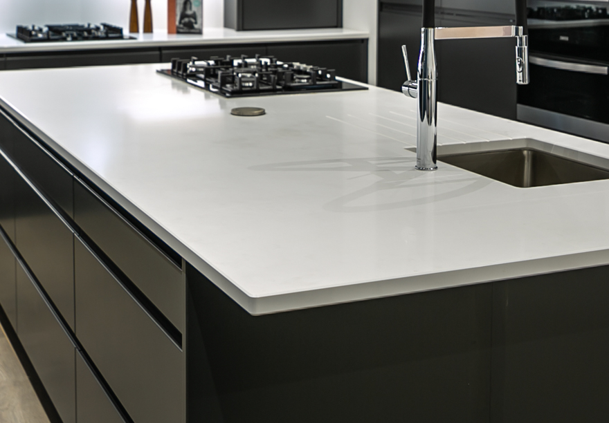 Cimstone Hierapolis Quartz, Kitchen worktops, Manchester Gallery Image