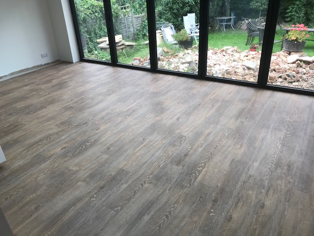 Karndean Design Floor installed in a newly built extension Gallery Image