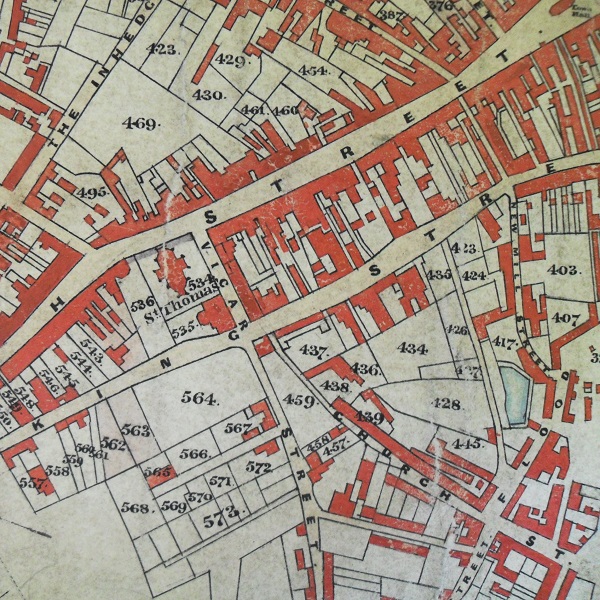 Map regression study features in Heritage Statements and Archaeological Desk Based Assessments Gallery Image