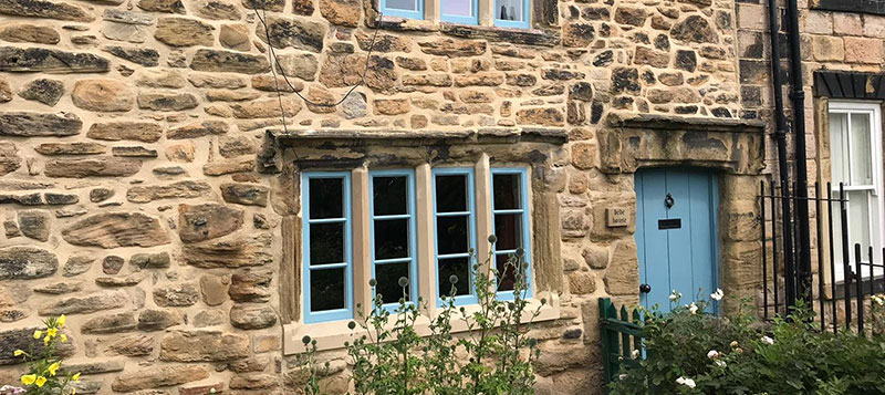 Timber casement windows with astragal bars Gallery Image