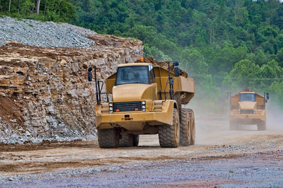 Minimise Haul Road Dust.  Gallery Image