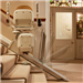 Stairlift with powered hinge rail Gallery Thumbnail