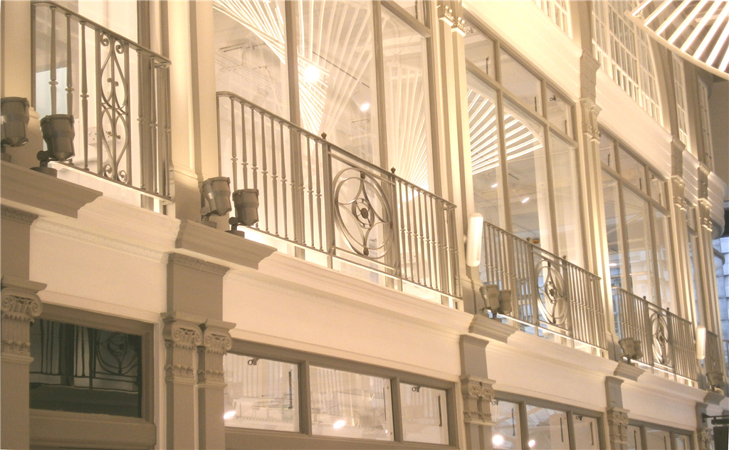 Quadrant Arcade, London railings Gallery Image