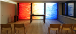 Public Art, Hand-painted Glass Art, Interfaith Chapel, London Gallery Thumbnail