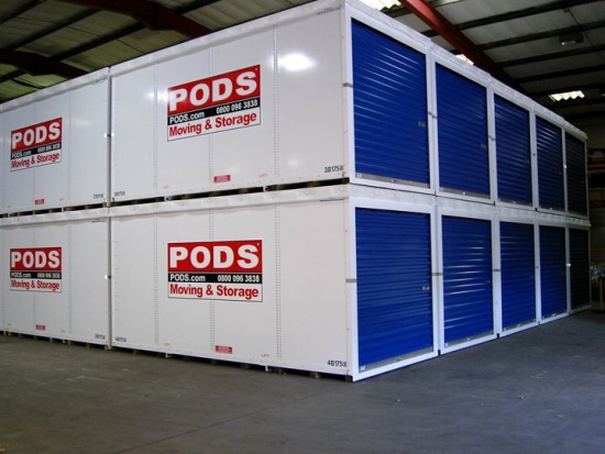PODS Containers in our local Manchester depot Gallery Image