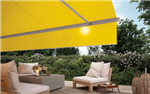 Markilux MX6000 - yellow fabric + drop valance Gallery Thumbnail